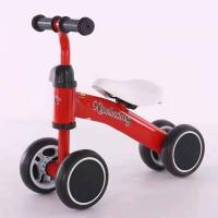 小黄鸭平衡车儿童1一3岁2 婴幼儿宝宝玩具童车女孩扭扭滑行滑步车 1003红色(80厘米内)
