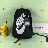 新款时尚书包女背包户外旅行包大容量高初中小学生电脑包男双肩包 特价黑色(无质量保证)