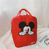 韩版儿童包卡通时尚背包男女童轻便简约双肩包幼儿园小学生书包潮 红色