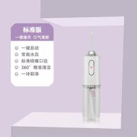 电动冲牙器水牙线家用洗牙器便携式智能冲牙器牙齿口腔清洁密浪 标准版第二代[1喷头+1模式] 纯净白