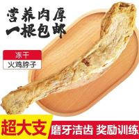 风干鸭脖狗狗磨牙棒零食大中小型犬磨牙洁齿去火去泪痕磨牙棒 冻干火鸡脖1根(30cm左右)大型犬