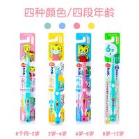 日本手动巧虎0-12岁婴幼儿童小头软毛牙刷可爱宝清洁乳牙密集训练 0-2岁(单只)