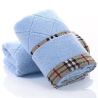 飞飞毛巾纯棉32股超强吸水洗脸巾柔软全棉加厚面巾 蓝色[1条装]