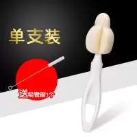 日康 奶嘴刷 两用海绵奶嘴刷 奶瓶刷 奶嘴刷 宽口标口通用RK3509 单个奶嘴刷(RK-N6016)