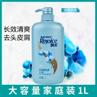 飘柔洗发水男女士去屑止痒洗发水护发素套装大瓶洗发露宝洁 1000ml清爽去屑家庭装[1瓶]