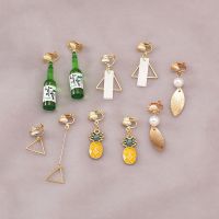 [5对装]耳夹无耳洞女超仙韩版耳坠气质耳环网红时尚流苏耳饰 [仪态万千]