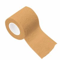 盒装自粘弹力绷带医用固定弹力运动绷带加压足球护指踝护指护腕 肤色(收藏关注优先发货) 宽2.5厘米8卷