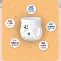(秋冬款热卖)仙竹熊超薄透气拉拉裤m纸尿裤sl4xlxxxl婴儿尿不湿宝 仙竹熊试用装10片