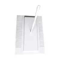 蹲便器盖板厕所便池淋浴板家用卫生间蹲厕防滑安全踏板防臭蹲坑盖 螺纹手提盖板