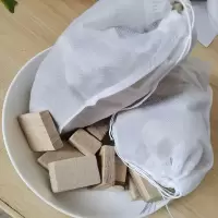 香樟木块下脚料樟木条衣柜抽屉驱虫防蛀防霉地板用大小樟木边角料 0.5公斤 送2个网袋和1块砂纸