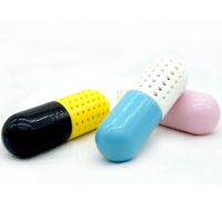 球鞋除臭胶囊减少异味和潮湿运动鞋皮鞋清新鞋塞篮球足球鞋可用 粉白色[2个装]