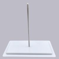 卫生间蹲便器通用防臭手拿盖板老式厕所蹲坑便池踏板挡板盖子神器 白色盖板+实心手杆(一套装 ABS环保树脂材质