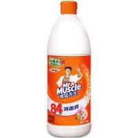 威猛先生84消毒液500g组合装家用衣物漂白清新花香居家清洁消毒剂 84消毒液1瓶