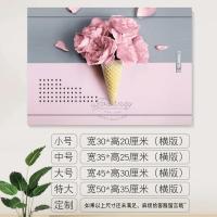 加厚电表箱贴画墙面自粘现代简约墙贴定制配电箱开关贴装饰画贴纸 小确幸A 30厘米宽X20厘米高(小贴)