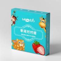 单词对对碰小学生疯狂对对碰人教版小学英语单词卡益智亲子桌游 人教版PEP三年级下册