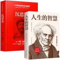 人生的智慧叔本华理想国沉思录道德情操论马可奥勒人生哲学书籍 全新正版[假一罚十] [2本]人生的智慧+沉思录