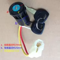 儿童电动车钥匙启动开关电动玩具汽车摩托车仿真钥匙开关童车锁 儿童电动车钥匙启动开