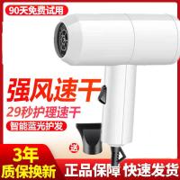 吹风机家用大小功率理发店大风学生宿舍静音负离子不伤发电吹风筒 低配1999功率小风力-无护发