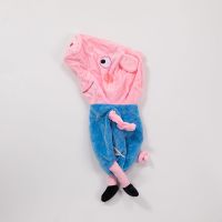 娃娃皮壳皮套外皮毛绒玩具半成品皮壳可爱娃娃公仔玩偶手工DIY 乔治(45厘米皮壳含脚)