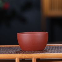 [乐陶]宜兴原矿紫砂杯全手工制作紫砂茶具套装功夫茶杯 款式1