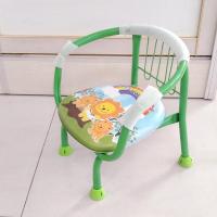 儿童叫叫椅小凳子宝宝的好椅靠宝妈们的好助手 绿色狮子+脚套 无其它