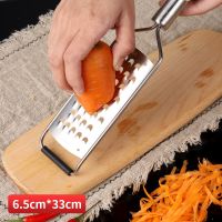 不锈钢手持切菜器切土豆丝神器切片器萝卜丝刨子擦菜神器多功能 36孔圆刨刀 1个