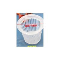 洗头床配件下水器不锈钢提篮过滤篮漏网发廊冲洗头池水槽网篮 塑料提篮(买二送一)