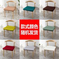 加厚椅子套罩家用连体弹力餐桌椅子套罩通用餐椅套凳子套罩布艺 款式颜色随机发货 1个椅套