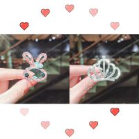 儿童发夹发饰女童宝宝小皇冠发梳发卡公主可爱小女孩头饰水砖王冠 1#皇冠发梳两件(收藏优先发货)