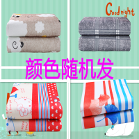 雪中行电热毯双人双控调温三人家用加厚安全防水辐射无加大电褥子 印花绒面料颜色随机 小双人单控宽1.2米X长1.5米