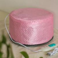 加热帽干发帽加热帽焗油帽家用染发蒸发帽发膜加热帽理发店电热帽 三档开关 经典款粉色加热帽