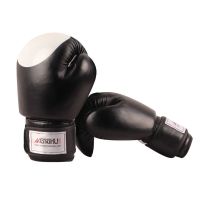 拳击手套成人儿童散打拳套男女训练格斗搏击跆拳道健身半指沙袋 黑 A-2051C(10oz)特价无
