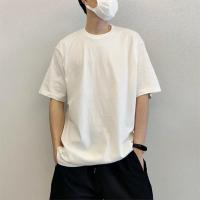 小熊衬衫男士长袖春秋季韩版潮流休闲情侣装宽松衬衣大码衣服外套 纯色白色 S