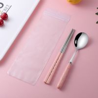 大学女生宿舍比备用品百货初中住宿生神器高中学生开学新生大一日 [北欧粉]勺筷+pvc袋