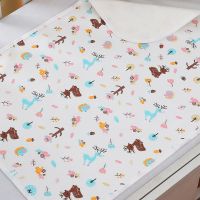 婴儿隔尿垫防水可洗大小号床垫秋冬双面透气新生儿老人护理垫 针织薄款梅花鹿 50*70[一条装]