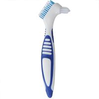 齿博士假牙牙刷义齿刷刷假牙专用牙刷老人假牙清洁买2支送义齿盒 [1支]假牙牙刷