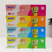 青蛙王子儿童牙膏牙刷 3-6-12岁换牙期防蛀男女孩 牙膏水果味草莓 4支牙膏[无牙刷] 草莓+苹果+柠檬+哈密瓜