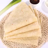 山东农家双饼大饼手工薄饼烙馍饼手擀饼卷菜煎饼面饼非景芝三页饼 2斤装