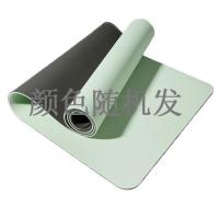 @精灵鸟tpe瑜伽垫加厚加宽加长初学者健身垫舞蹈防滑垫子跳绳家用 正品颜色随机[亏本退仓不送] 6mm(初学者)
