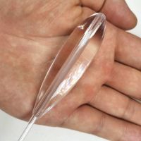 30克25克20克助投器沉水助抛器路亚飞蝇钩亮片缓沉助投器远投神器 10克缓沉透明助投器 1个