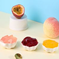 龙吟轩芒果爆爆珠蓝莓草莓优格味爆爆蛋奶茶店专用原料替椰果珍珠 即食水蜜桃果冻