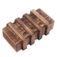 三开大魔盒鲁班机关盒鲁班锁儿童成人老人礼物创意益智玩具孔明锁 三开大魔盒 1个