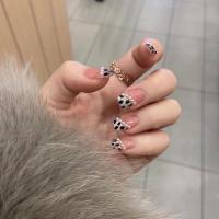 [手工甲]甲片成品美甲贴片假指甲猫眼豹纹美甲可拆卸穿戴甲片 S小号