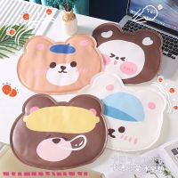 夏季降温冰垫坐垫卡通可爱学生宿舍午睡椅垫免注水凝胶透气冰凉枕 黄色小鸭冰垫