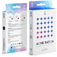[痘痘贴]72粒水胶体祛痘贴亚马逊粉刺贴日用夜用通用型痘痘贴 2板72粒原装出口款