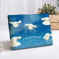 卡通大耳狗学生坐垫透气教室椅子座垫海棉椅垫学校凳子屁垫屁股垫 1 35X24cm(学生凳 防滑底无扣带