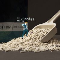 Honeycare好命天生净味豆腐猫砂除臭无尘结团水晶猫沙猫咪用品 2.6KG/袋