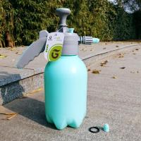 2L加厚洒水壶喷水壶浇花家用喷雾器瓶浇水壶神器气压式高压消毒 2.0L加厚气压壶+配件