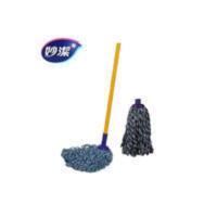 妙洁神奇拖把易洁型圆头吸水拖把家用棉质棉布拖棉线拖把送替换装 妙洁神奇拖把易洁型圆头吸水拖把家用棉质棉布拖棉线拖把送替换