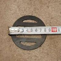 老式铸铁地漏盖板圆形地漏篦子地漏格网87雨水斗篦子钢板地漏篦子 8公分铸铁篦子